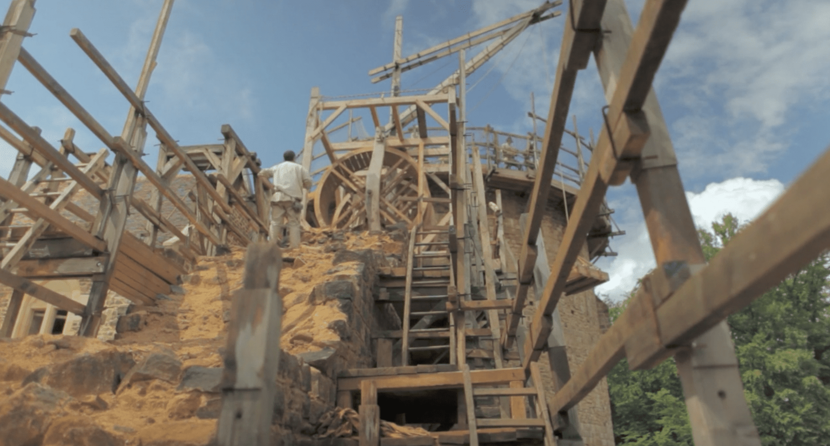 Chantier médiéval de Guédelon